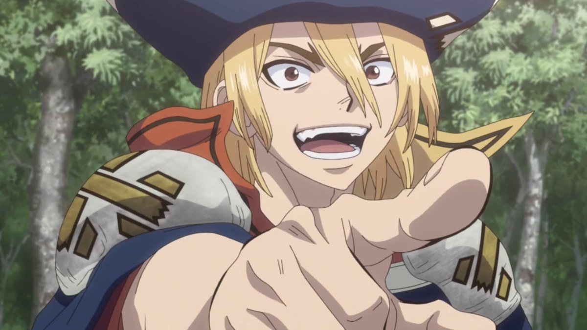 ً giu verá a BTS 🧡 Dr. STONE !!! tweet media