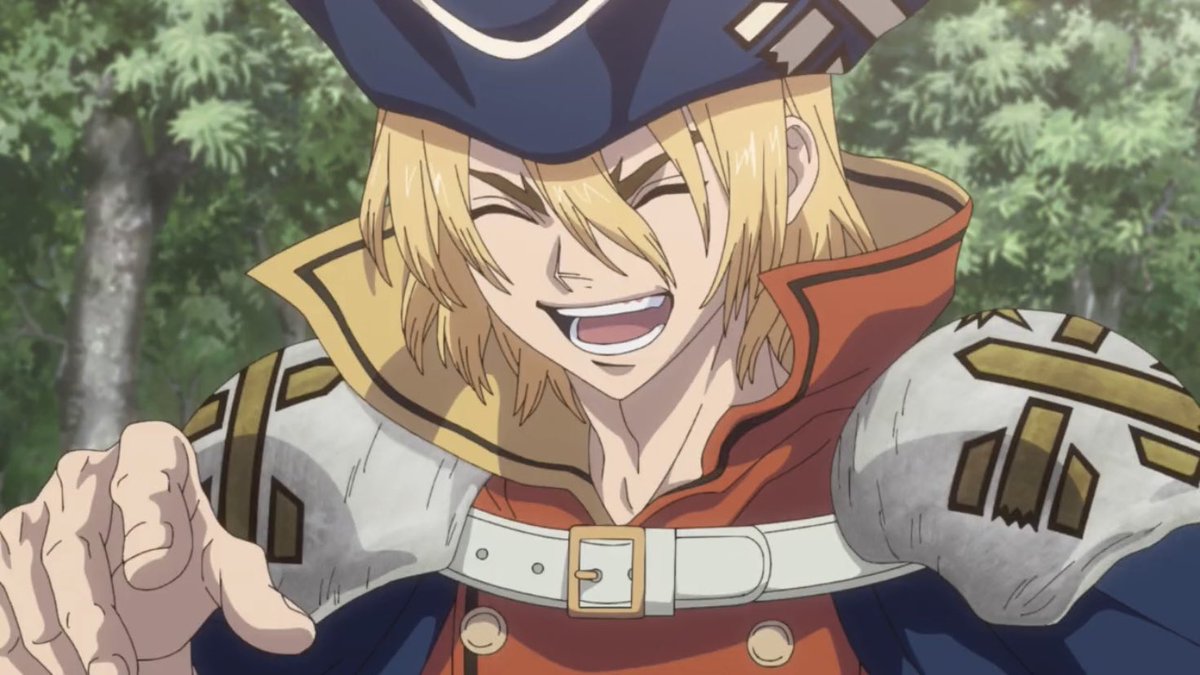 ً giu verá a BTS 🧡 Dr. STONE !!! tweet media