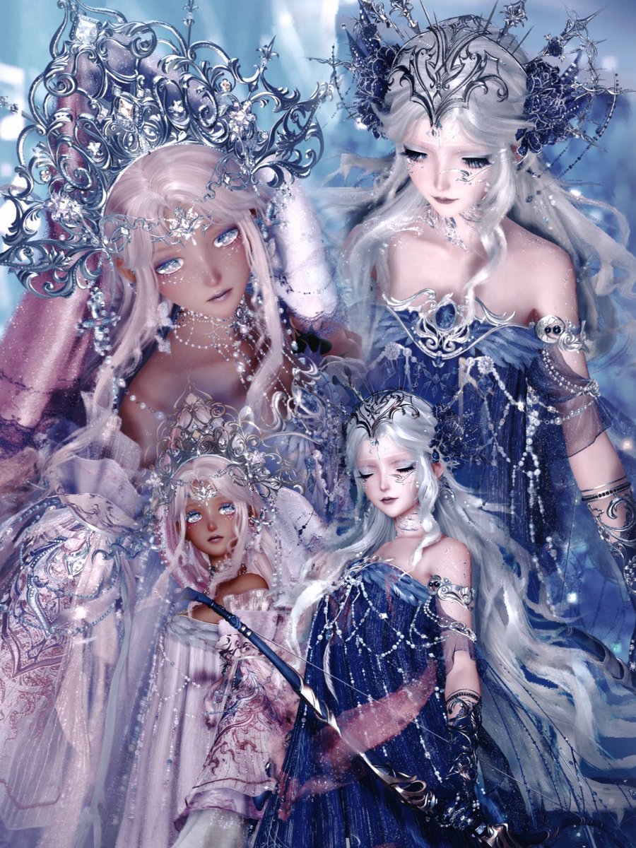 fiberfaerie_'s tweet image. me &amp;amp; @mydressupnikki styled dupes of the 2.5 outfits🤍

check out episode 1 of our podcast on youtube where we chat about 2.5 &amp;amp; style nikki! (link in bio)

#infinitynikki #theforestneednotlisten