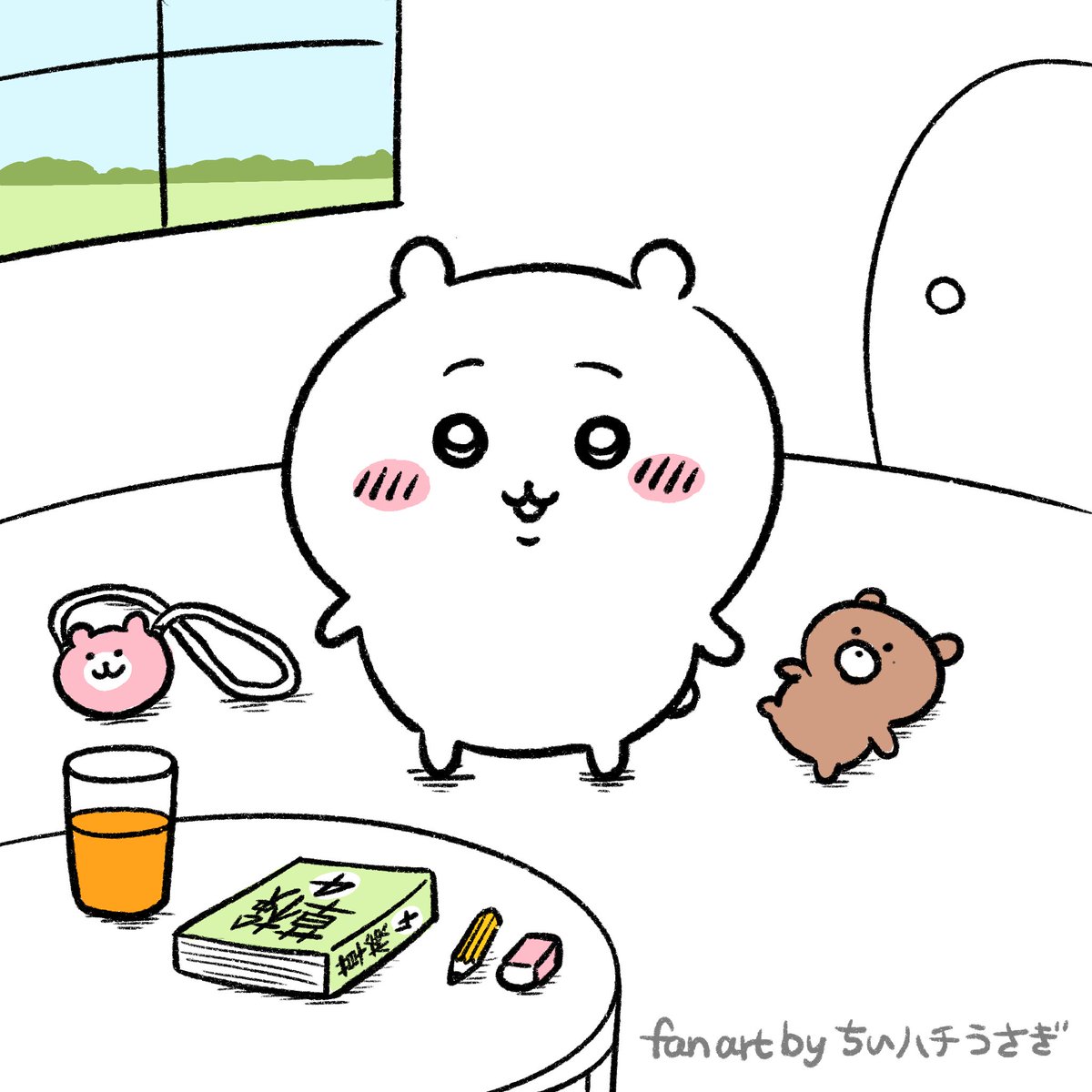 ちいハチうさぎ tweet media