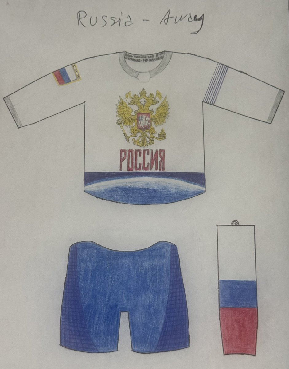 mario_eddyLillo's tweet image. International Hockey Concept #13; Russia 🇷🇺 

Took a while to color them, but finally finished with something I planned a year ago
#StanleyCupPlayoffs #NHL #IIHF