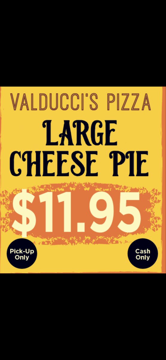 Valduccis's tweet image. Hurry while it lasts 11.95 special ending soon #pizza #foru #Statenisland, #food porn #nj  #Catering  #cheesepizza
