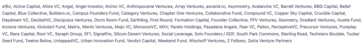 Mat_Sherman's tweet photo. Why would you move to SF if you could get access to firms like this, pay 70% less in rent, and actually go to a party where people don't judge you for if you did YC or not? The reasons to move to SF are good. The reasons to work with MatCap are better. Time will tell. https://t.co/qWXzaDK5aE