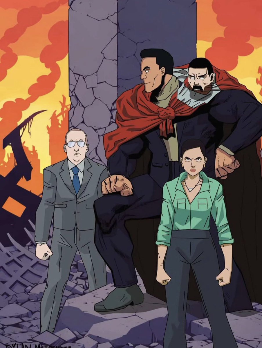 Thragg doesn’t know what’s waiting for him on Earth #Invincible #InvincibleSeason4 

Art by dillyboymeisinger on Instagram 🎨