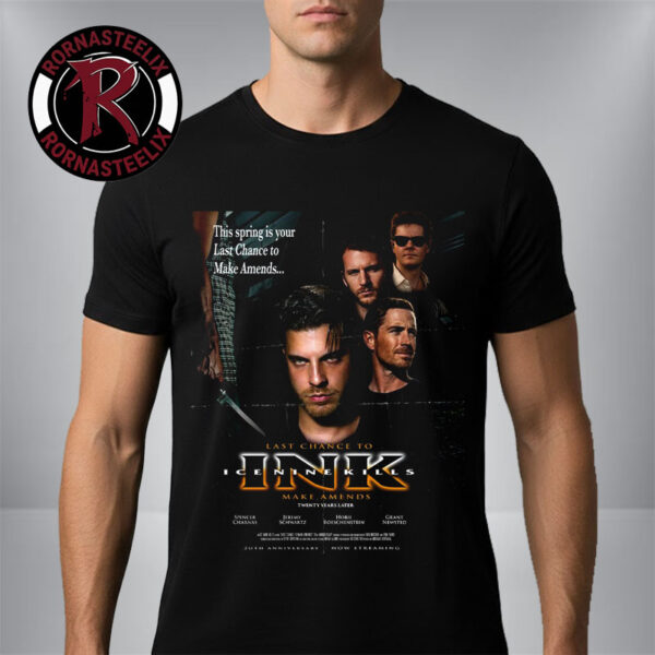 Rornasteelix's tweet image. Ice Nine Kills Last Chance to Make Amends 20 Years Later 20th Anniversary Unisex T Shirt
#INK 
Check now:
rornasteelix.com/product/ice-ni…
rornasteelix.com/product/ice-ni…