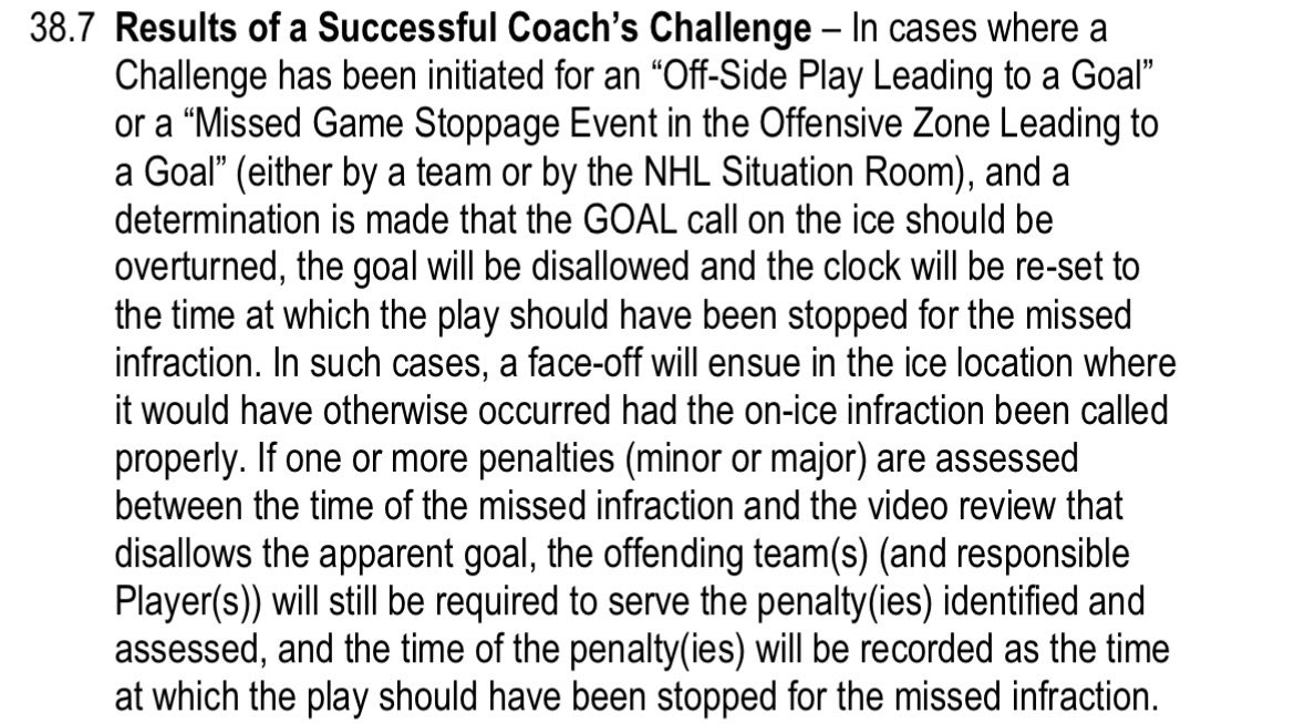 Here’s the full rule for the Ottawa Senators, Carolina Hurricanes offside/challenge/no goal/penalty shot incident. Confused? So am I.