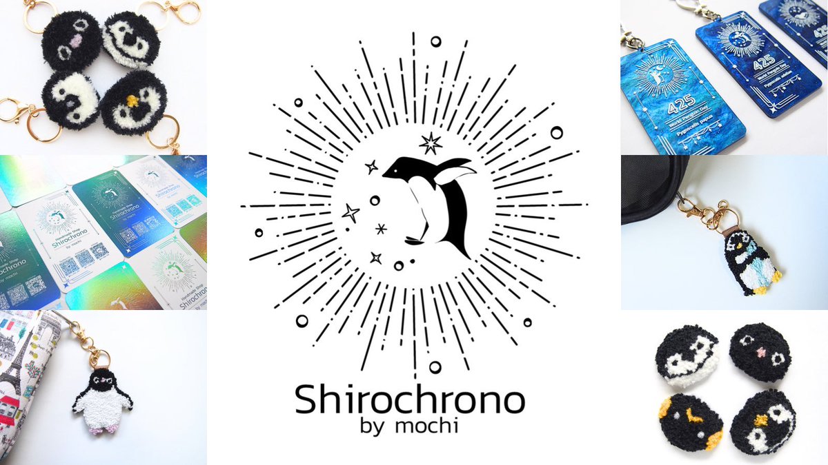 mochi/パンチニードル🐧 tweet media