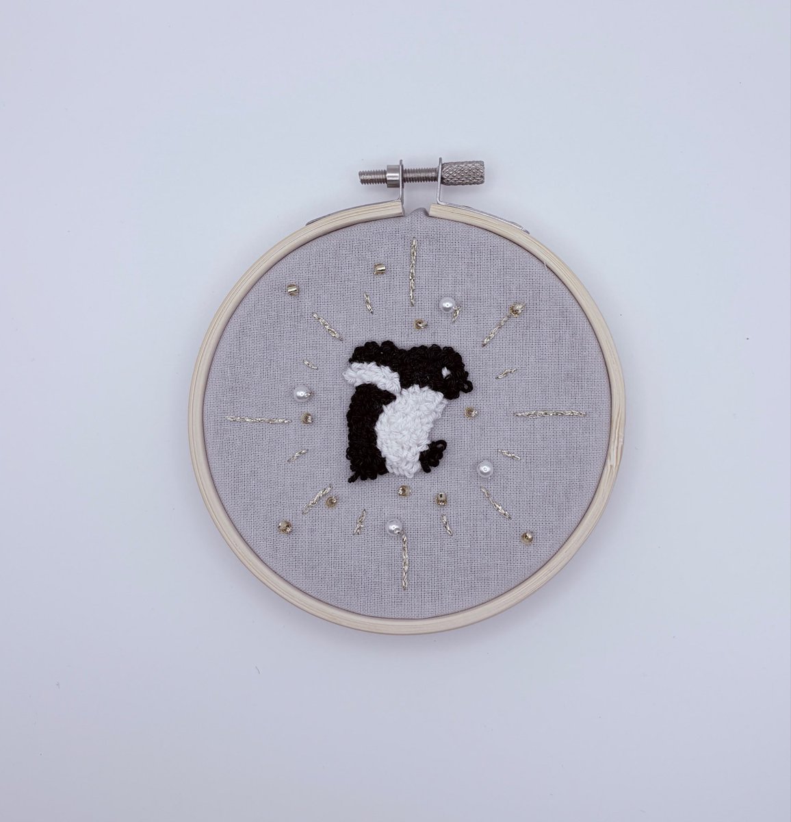 mochi/パンチニードル🐧 tweet media