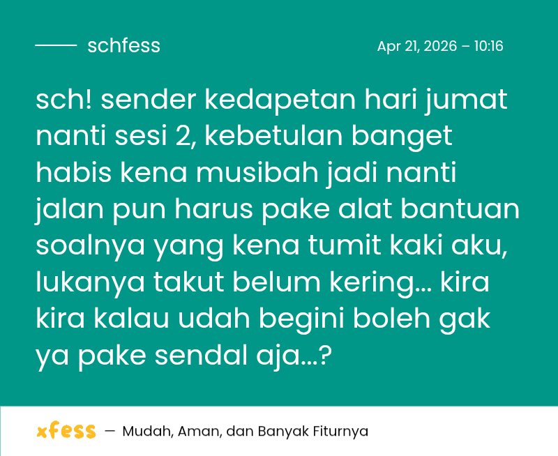 Schoolfess tweet media