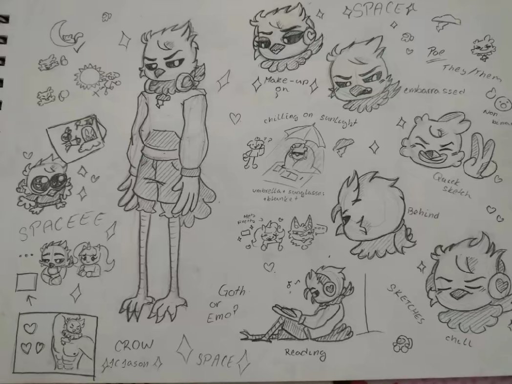 _ubrdt_'s tweet image. WHERE IN THE HELL THIS WAS MY FIRST POE'S DESIGN?! A YEAR AGO. LIKE. A YEAR AGO. 

#Poe #nightmarecritters