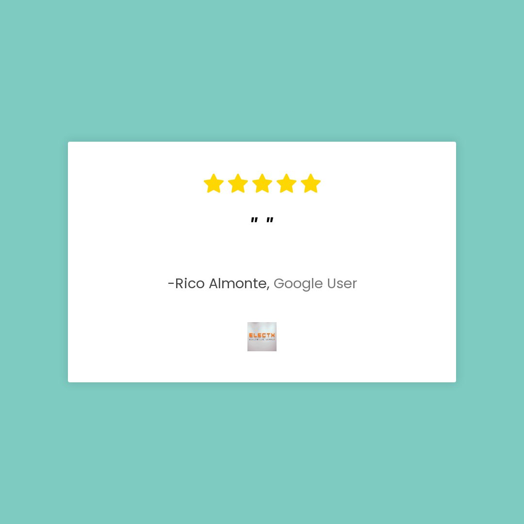 electxelectrica's tweet image. 🌟 Check out this 5-star review! 📸 Posted by Rico Almonte. Don't miss it! 👉🏽👉🏽 nuel.ink/JIJEcg #Review