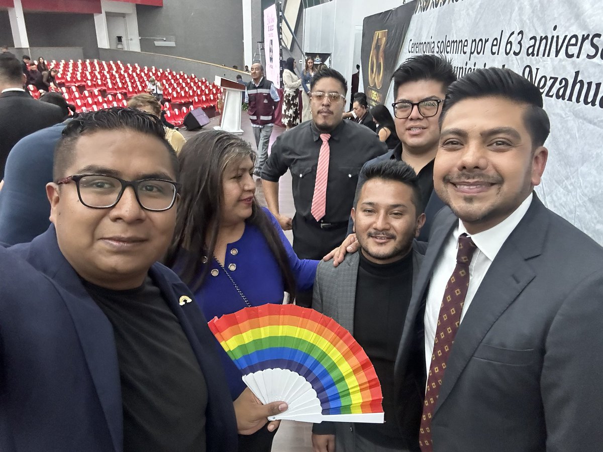 Celebramos 63 años de Ciudad #Nezahualcóyotl junto a nuestro presidente <a href="/Adolfo_Cerqueda/">Adolfo Cerqueda Rebollo</a> : un municipio forjado con trabajo, dignidad y diversidad. Honremos su historia construyendo un futuro más justo e incluyente. 🏳️‍🌈#NezaDiversa
#EdoMex #Neza