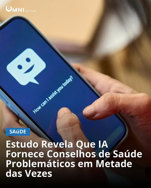 omniletters's tweet image. Estudo revela que chatbots de saúde falham em metade das respostas, levantando preocupações sobre a confiabilidade das informações.

omniletters.com/ia-conselhos-s…

#IA #Saúde #Chatbots #Pesquisa #Confiabilidade