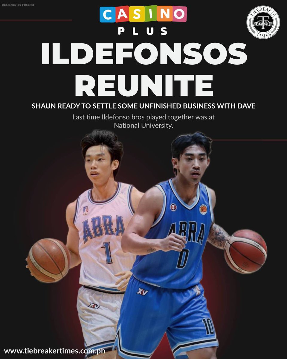 tiebreakertimes's tweet image. Shaun Ildefonso joins Abra Solid North, reuniting with brother Dave as they look to settle unfinished business and chase the #MPBL2026 championship together

#ReadMore 👉 tbti.me/s22vze