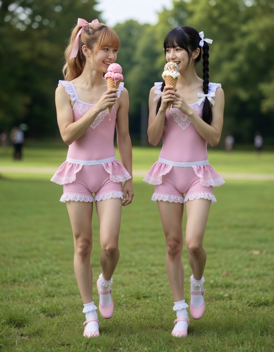 shinonomebreak's tweet image. #AIart #Grok3 

男の娘同士のデート