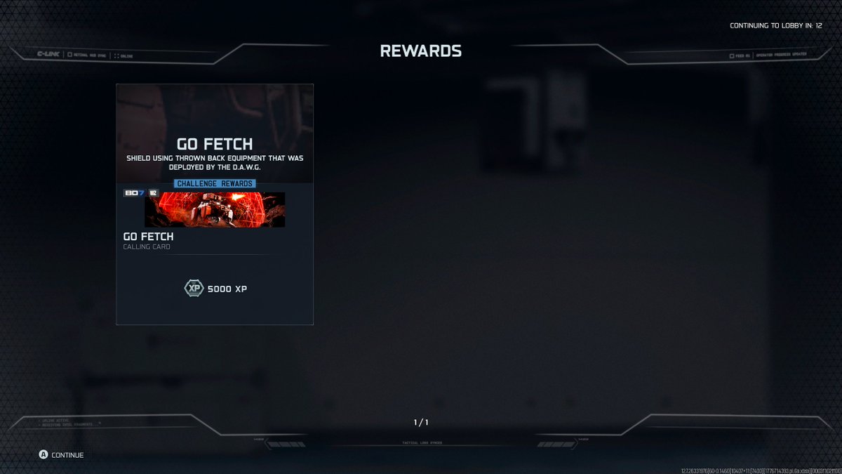 TODDzillaInLA's tweet image. Go Fetch dark ops calling card unlocked

Throwing their own equipment back at them…
#BlackOps7 #EndGame