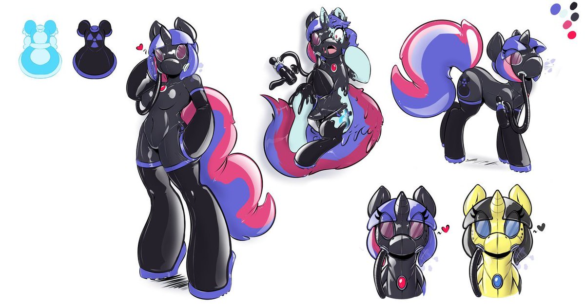 raptorebellion's tweet image. *you say a group of latex clad drone walking with spray guns. and they would see you standing up. walking over to you.*"human subject please accept becoming a pony drone!"*they said as the other one was ready to spray you with latex.* Do you accept or not? #Latexempire #RP
