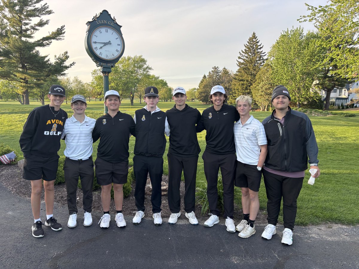 fbcoachjmayo's tweet photo. Big Win tonight for @avonhsgolf 
Match Medalist = Eric Majors (41)

Lebanon HS and Ulen CC were exceptional hosts. Course is in elite condition. https://t.co/Z3s11xlW1u
