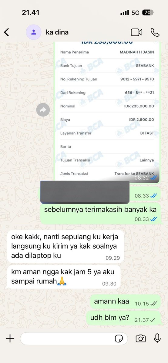talkthatteok's tweet image. ‼️SCAMMER TIKET EXO PLANET 6 EXHORIZON IN JAKARTA‼️

PLATFORM TIKTOK: 
@. itsyogrlnay 
itzyogirlnay1 
_itsdump035 

Seabank: 
9012-5971-9570
901259719570 
A.n: MADINAH H JASIN

hati-hati gaes!!
#exo #exhorizon #wtb #wts #scammer #scam #exol #jakarta #exoplanet6 #konser #kpop