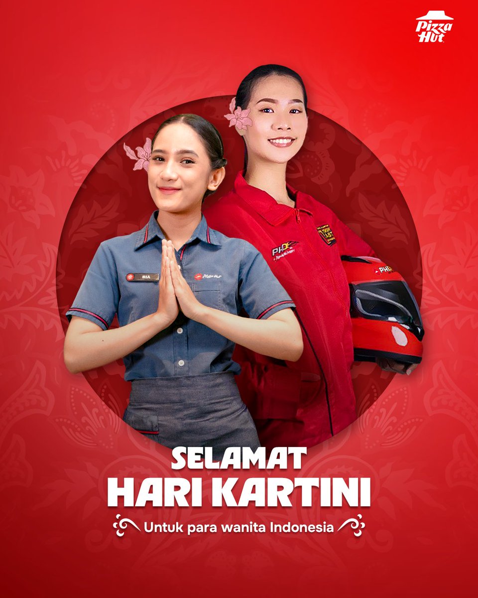 phd_id's tweet image. Setiap perempuan punya ceritanya sendiri 🌸
Untuk semua perempuan yang terus tumbuh dan melangkah, Selamat Hari Karini!

Apa cerita Kartini Masa Kini kamu hari ini? ✨

#PizzaHut #PizzaHutIndonesia #PizzaHutRestaurant #FeedGoodTimes
