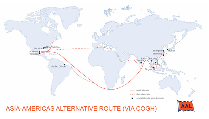 AAL Shipping tweet media