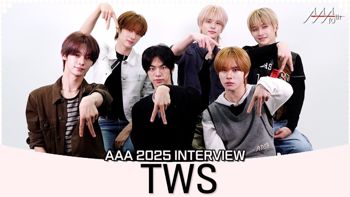[YOUTUBE] 260421

TWS Exclusive Interview | AAA 2025 Best Musician Awards

🖇 youtu.be/8-NVzxgLsKs?si…

#TWS #투어스 #247WithUs <a href="/TWS_PLEDIS/">TWS</a>