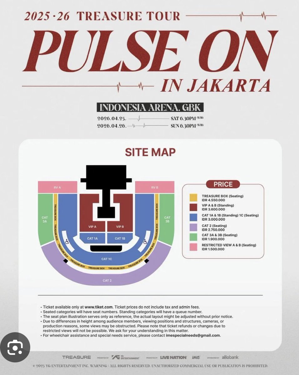 oneandcotix jastip n jual tiket konser tweet media