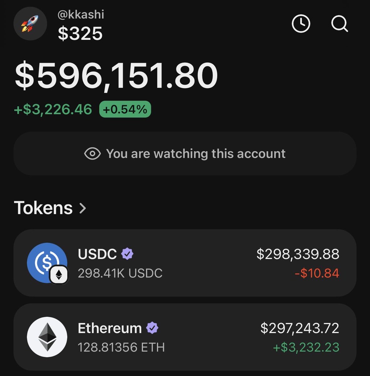 The wallet that bought $325 $Asteroid just became active and one clip sold all of it for $594,500