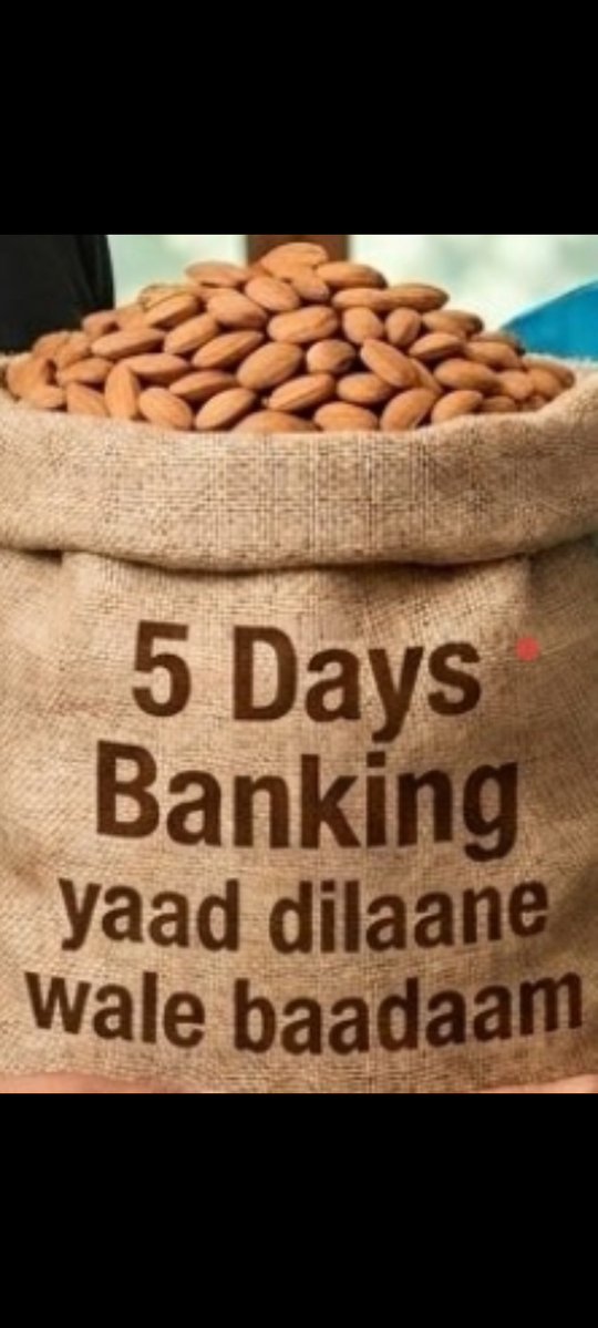 Dear Bankers, if you got the chance to send these almonds to someone as a reminder for #5DaysBanking, who would you send them to?