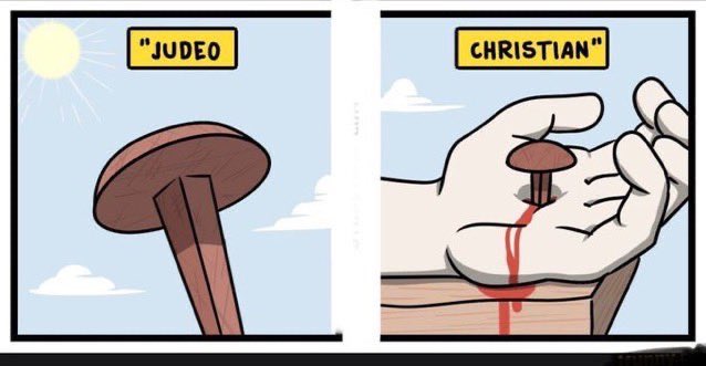 RAmetoglu's tweet photo. @Celebi_baskan Die Feindseligkeit der Juden gegenüber Christen ist nach wie vor ungebrochen stark.
#Evangelikal #katholisch #orthodox #Vatikan #Protestantismus #Jesus #Zionismus #Jude #Judentum #Hebräisch https://t.co/Q8qveemoOK