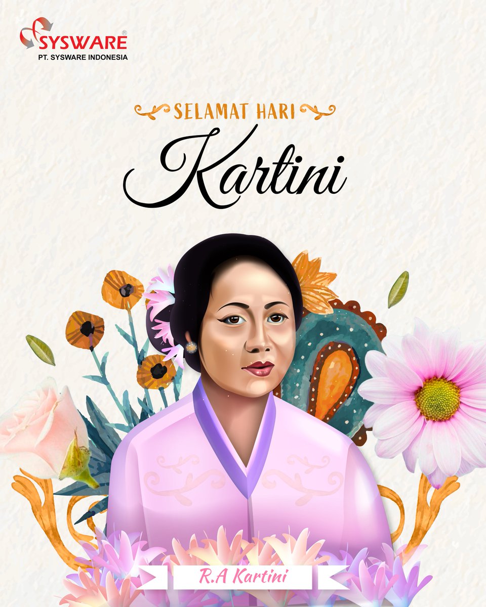 SyswareIndo's tweet photo. Selamat Hari Kartini untuk seluruh perempuan hebat di Indonesia! Teruslah bersinar dan bawa perubahan positif di mana pun kamu berada.
.
.
.
#kartini #habisgelapterbitlahterang #perempuan #syswareindonesia https://t.co/FlBXIvqWEu