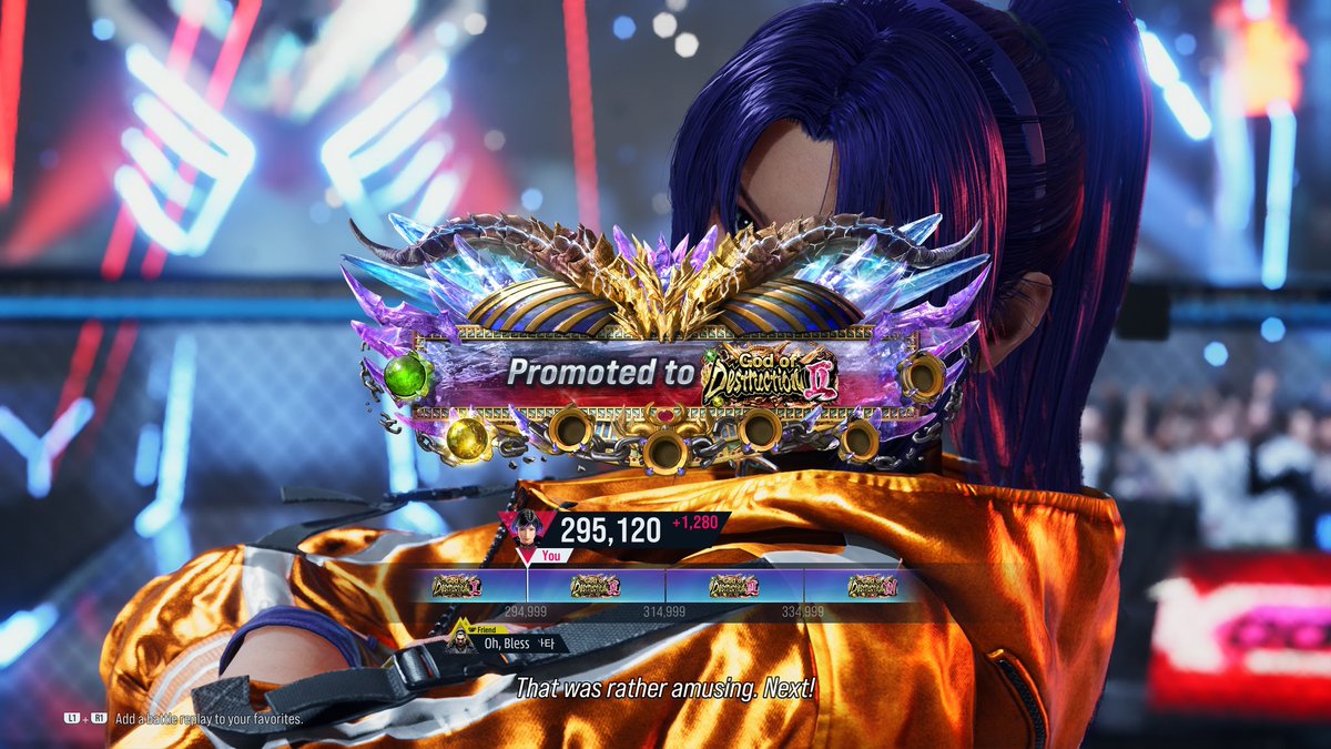 Ik this dont mean much but new milestone for me. Went from base god to god 2 in 1 session. Ggs