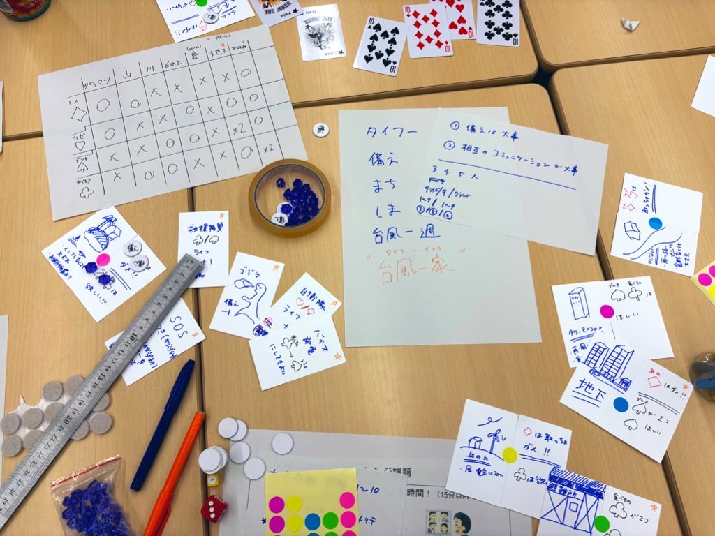こちらのゲームは
夏休み親子ゲームジャム2025
を通して生まれたゲームです

中学生の親子2組とさとーふぁみりあの
さとうさん<a href="/toshikis227/">かぴばらさん</a> 
あっこで作ったゲームです

Studio Citrineはゲムマ2026春は
出展しませんが
こちらのチームで日曜出展します

遊びに来てね！

x.com/xi2ko/status/1…