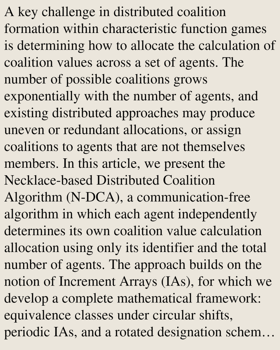 Game Theory Papers tweet media