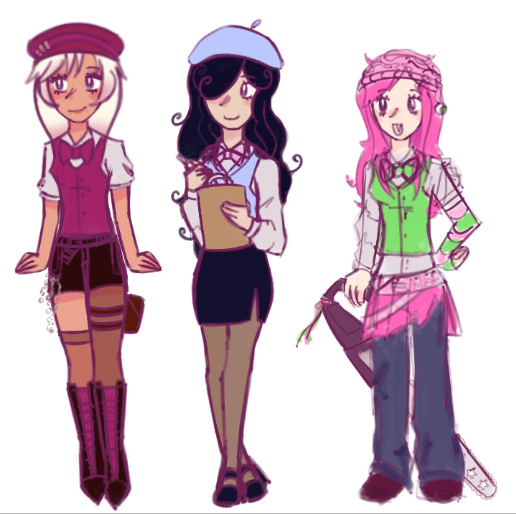 BeatBoxinBeetle's tweet photo. YES MY GIRLS…Yes…you all get custom outfits…yes…#daysunion #ocart https://t.co/KiIf2FjfBw