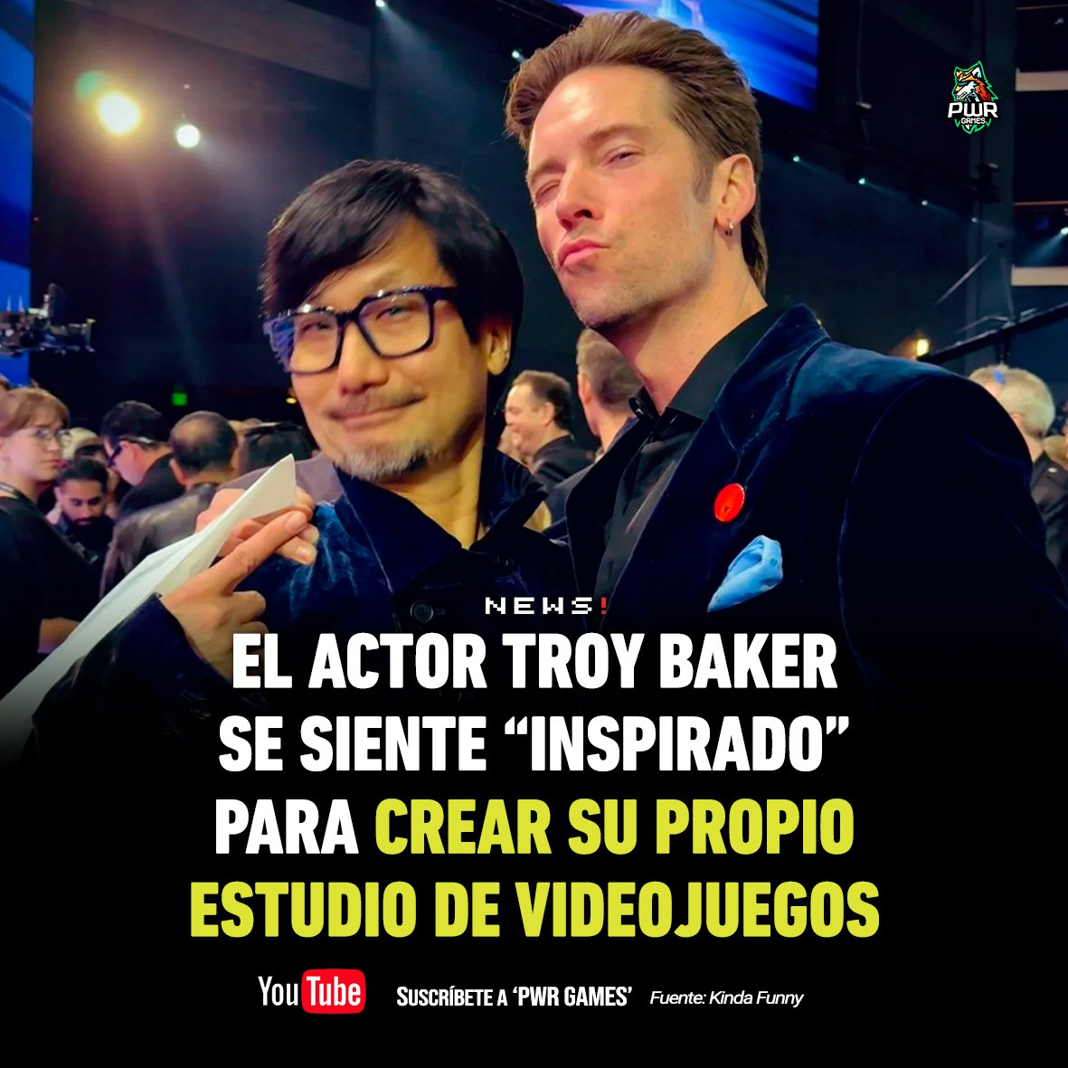 🔥 ¿EL HEREDERO DE KOJIMA? 🔥

El actor Troy Baker ha asegurado en una entrevista (<a href="/KindaFunnyVids/">Kinda Funny</a>) que está interesado en "crear su propio estudio de videojuegos, aunque no quiere apresurarse".

Tras su experiencia en Death Stranding, quiere "contar sus propias historias".