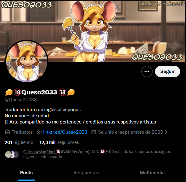 🔞🧀Queso2033🧀🔞 (Cuenta de respaldo) tweet media