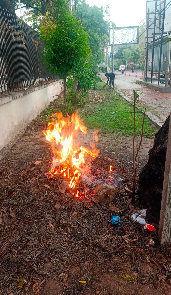 Thakurrsjamwal2's tweet image. T-53/199

Thick toxic smoke from burning leaves right outside @UniversityJammu gate.
No concern from University or PCB ?
Please note @CPCB_OFFICIAL for N/A 🙏
@moefcc  @ugc_india 

@over2shailaja @yashoazad @CRajiva 
@ajaykraina @BhavreenMK  @JayaKReports  @divya_gandotra