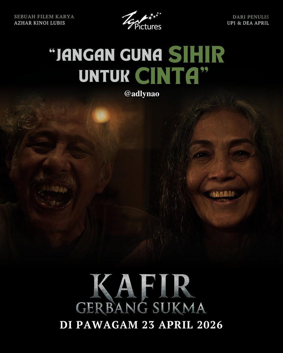 TGVPictures's tweet photo. REVIEW AWAL DARIPADA PARA PENONTON DI MALAYSIA 👻

Nak tahu betul ke tak dorang cakap ni? Tengok sendiri filem KAFIR: GERBANG SUKMA di pawagam pada 23 April ni! Dapatkan tiket SEKARANG! 🎟️

#KafirGerbangSukma https://t.co/9KVaMH5zOq