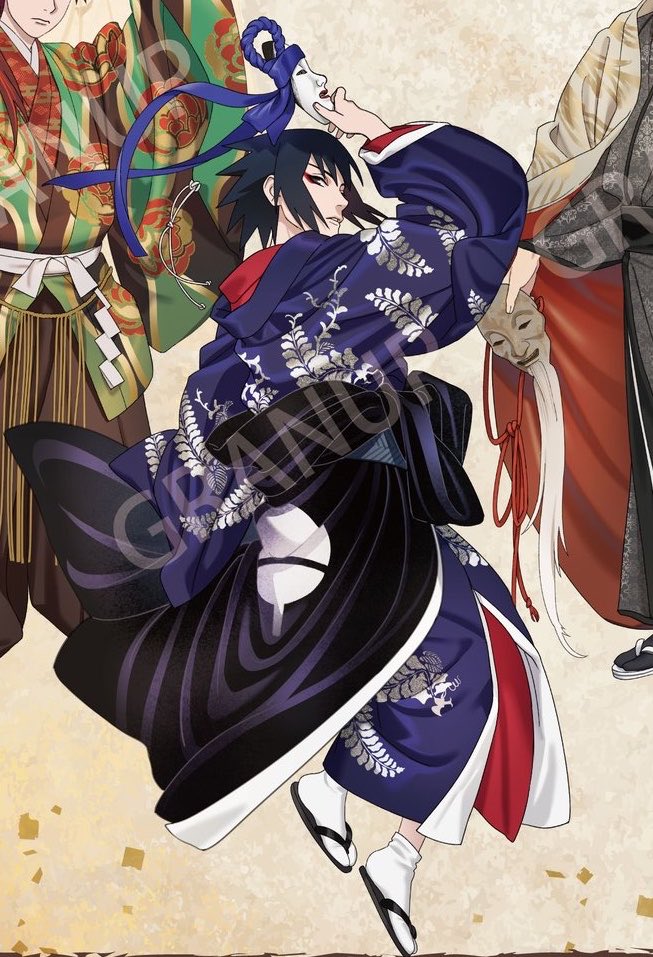 NEW SASUKE UCHIHA OFFICIAL ILLUSTRATION 🔥