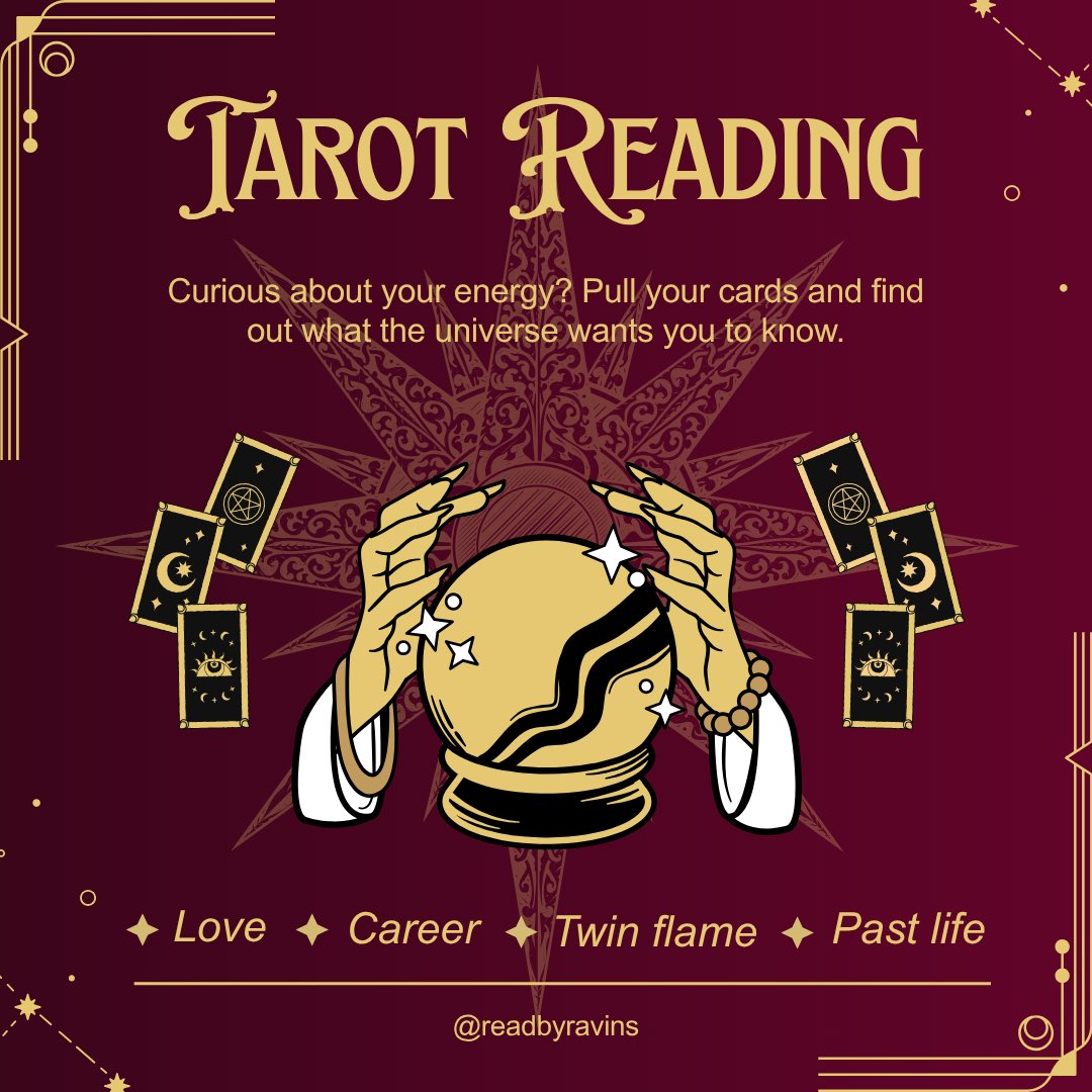OPEN Ravin | Tarot Reading tweet media