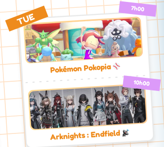 KeolaKumaneko's tweet image. Live un peu particulier avec deux jeux que j'adore, j'espère que y aura pas mal d'histoire dans la MAJ de Arknights : Endfield 📡

🍎Lien Twitch en Bio🍏

#Vtuber #Vtuberfr #Twitch #EndfieldCreators #KeoLive #Games #ArknightsEndfield