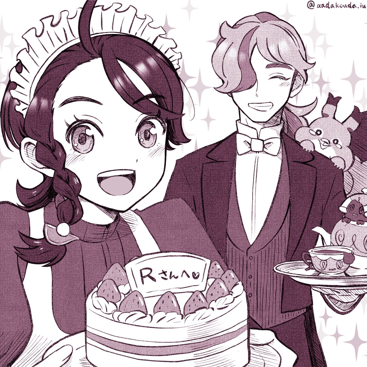 aadakouda_iu's tweet photo. @rowonwn 

お誕生日おめでとうございます🎂🫖☕️✨

メイドとバトラーのペパアオをどうぞ……！ https://t.co/QEbrb4vOCF