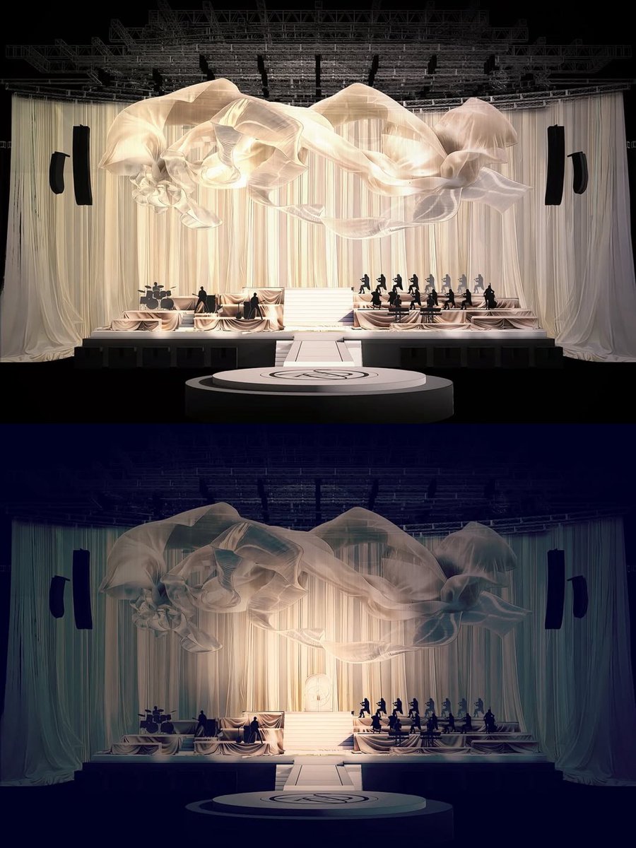 dxs serenade concert stage design 🤍
