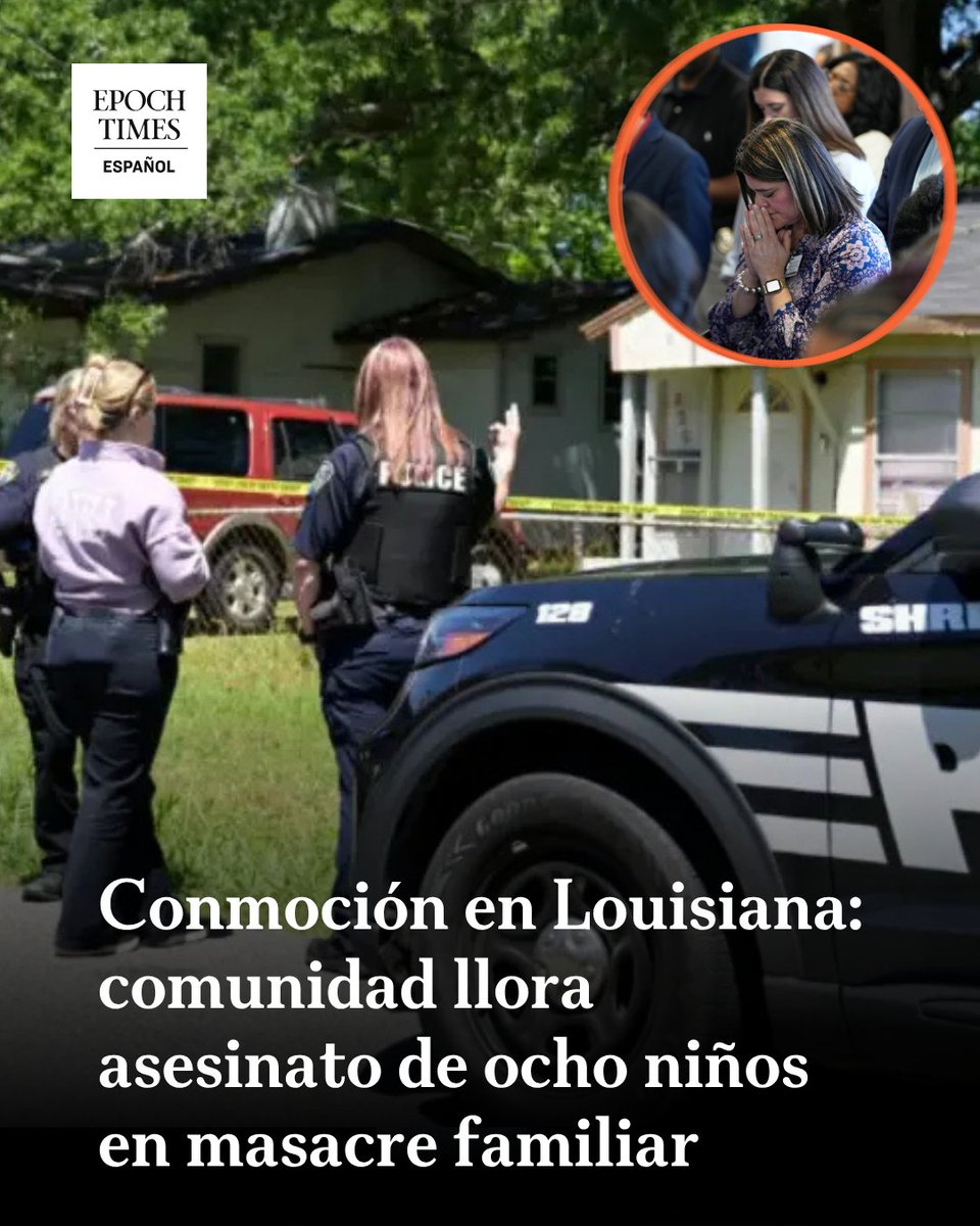 EpochTimesEs's tweet image. El tirador simplemente "perdió el control", dice su cuñado.

#MasacreFamiliar #Louisiana #NiñosAsesinados 
 
  🔴Mira ahora👉 epochtim.es/tuq9m2