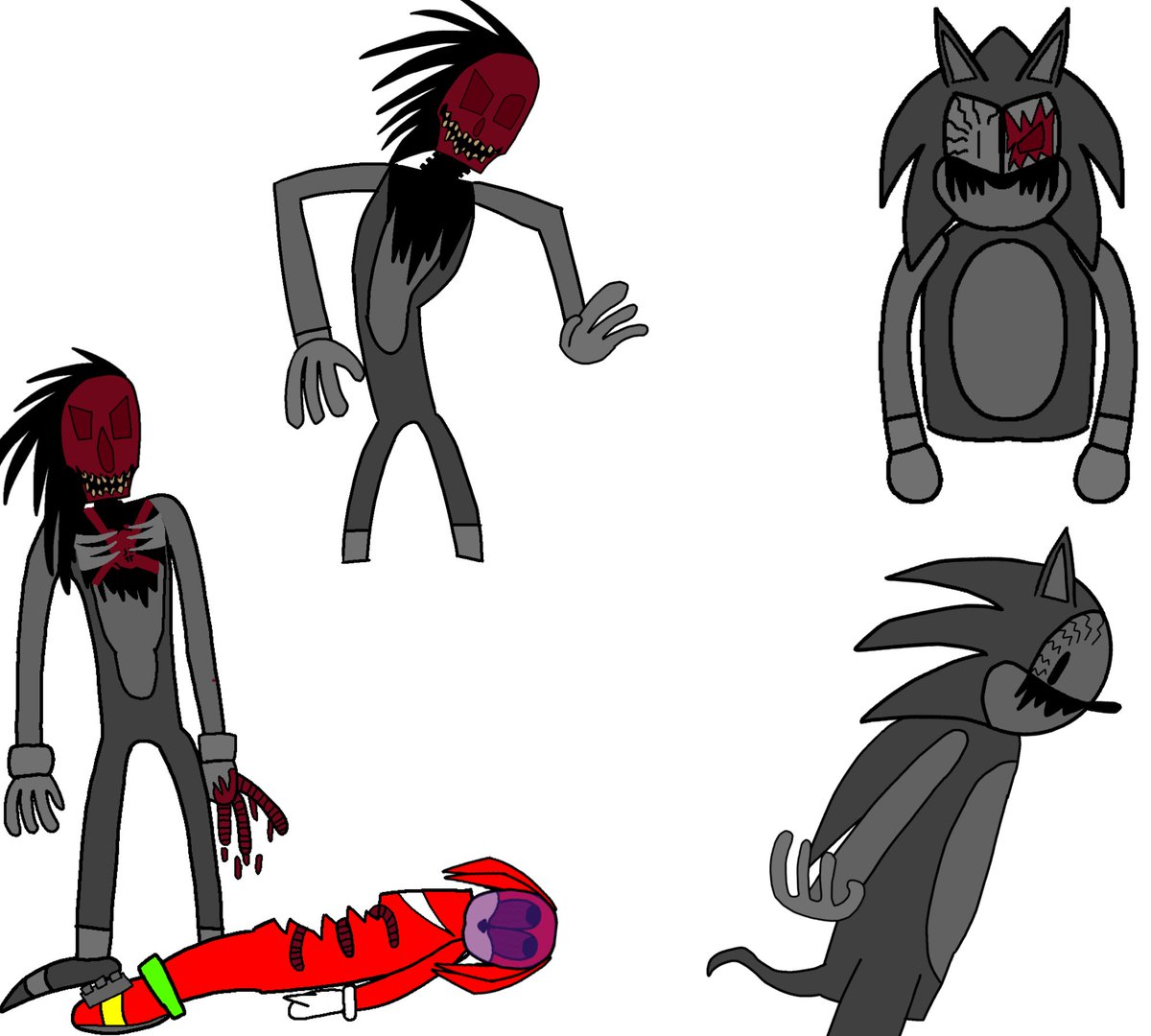 Wksks1322's tweet image. Doodle of kagami hedgehog

#Sonicexe