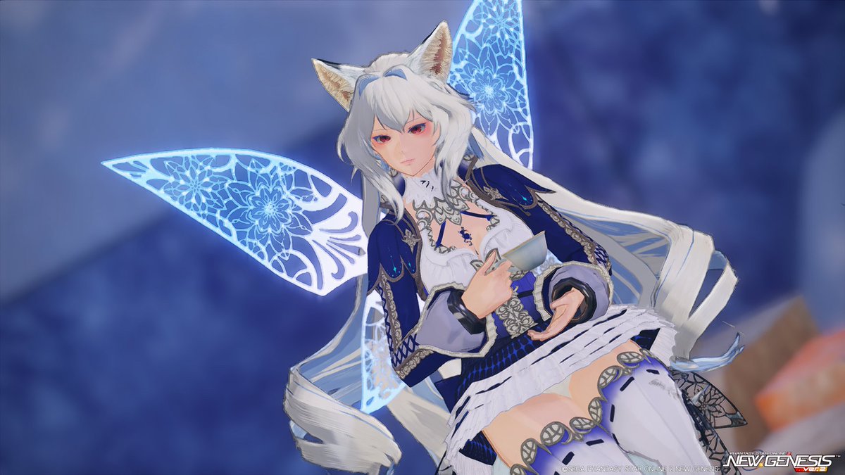 お昼上げメルカリ狐🦊 #PSO2NGS_SS