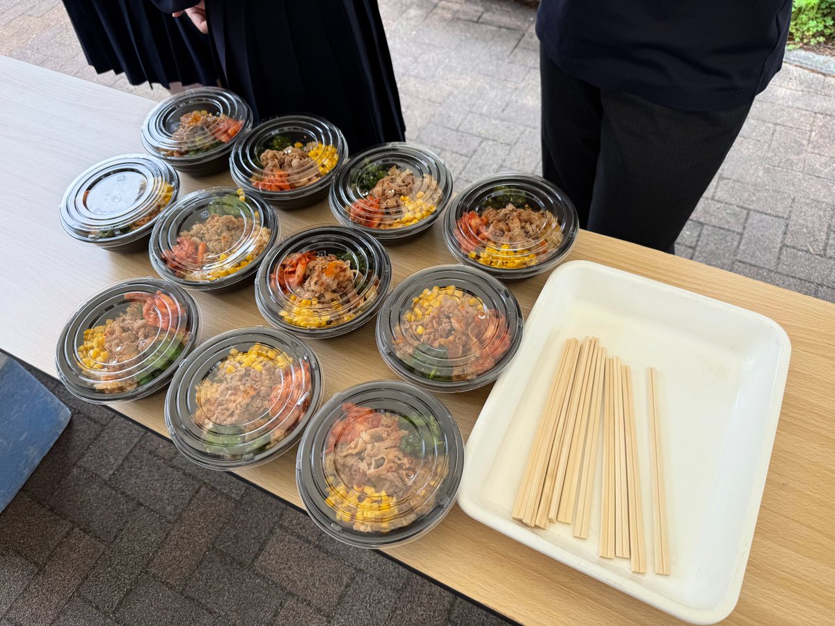 🍴大妻中野のLunchTime🍴 昨年度から導入されたキッチンカー🚚 今日の