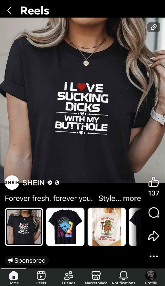 HEY <a href="/SHEIN_Official/">SHEIN</a> WTF is going on with your sponsored ads? You show this stuff to CHILDREN 🤬 #Shein #NASTY #SexualExploitation #MINORCHILDREN #FASTFASHION