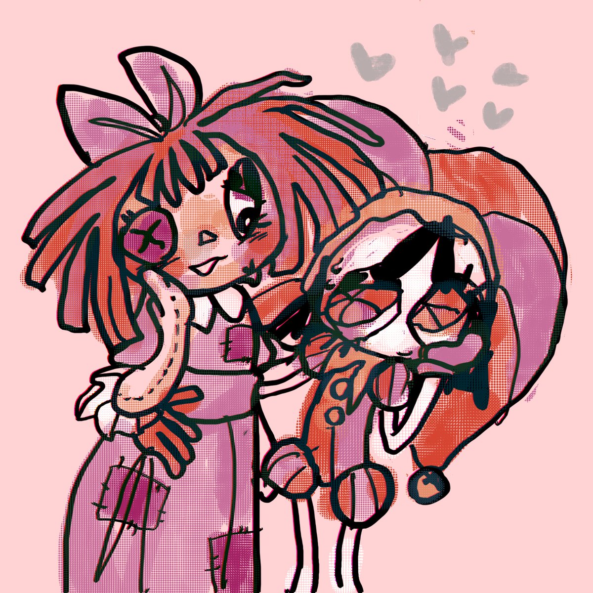 tinystjer's tweet image. long bacon store frequent shoppers #tadc #buttonblossom #ragapom #tadcpomni #tadcragatha #rkgk